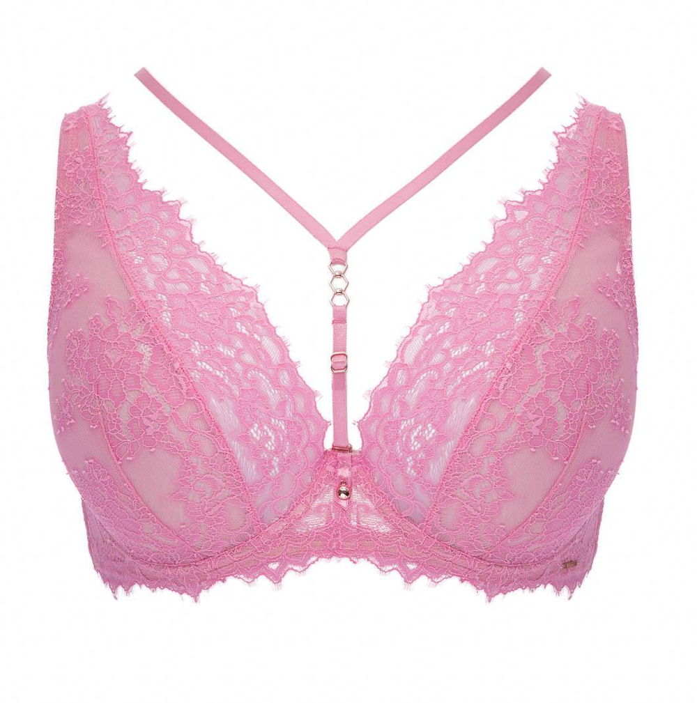 Бюстгальтер-бралетт French Kiss (Размер: 70D) (Цвет: розовый)