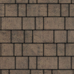 Тротуарная плитка СТАРЫЙ ГОРОД - Листопад гладкий Шелковица, комплект из 3 видов плит