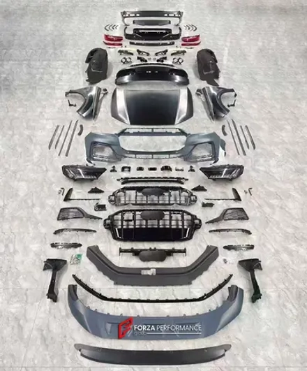 Обвес переделка для AUDI из Q7 4L Рестайлинг 2009 - 2015 в Q7 4M Рестайлинг 2019 - 2024 Ауди