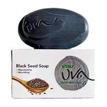 Мыло кусковое VASU Uva Black Seed Soap с Черным Тмином универсальное, 125 г