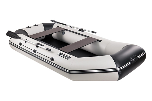 Броня-300 М белый-черный (лодка ПВХ с усилением)