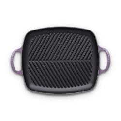 Чугунная сковорода-гриль Le Creuset, 30x27 см, Фиолетовая
