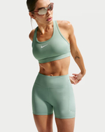 Nike Swift Женские шорты для бега с высокой талией (10 см), облегающим кроем и карманами - NIKE