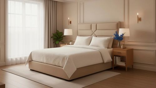 Мягкая кровать с подъемным механизмом "Кристина" (велюр)