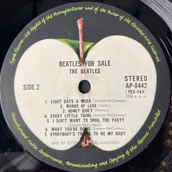Винтажная виниловая пластинка LP The Beatles For Sa le (Japan 1973) (No Obi)