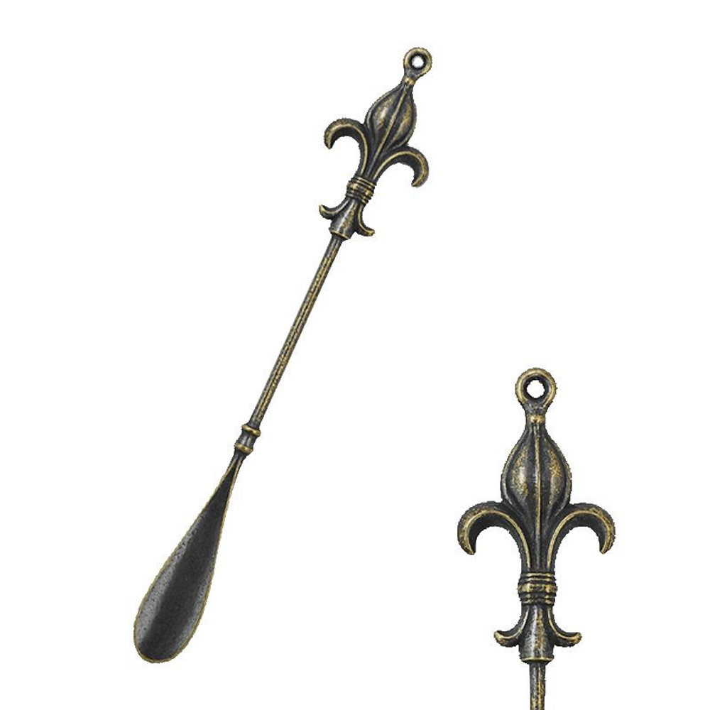 Ложка для обуви Лилия антик 36 см