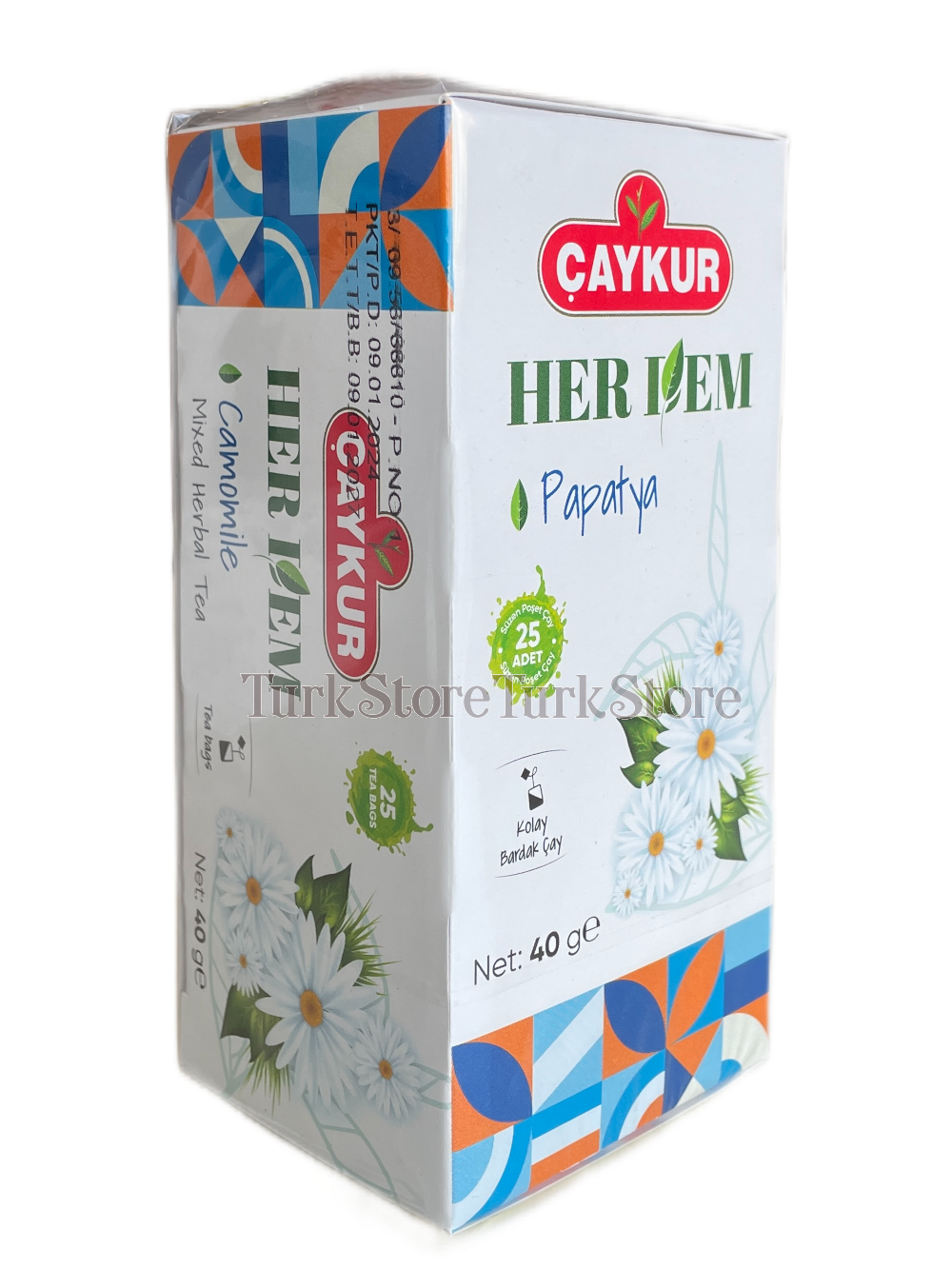 Травяной чай ромашковый Caykur 40 гр 25 пак