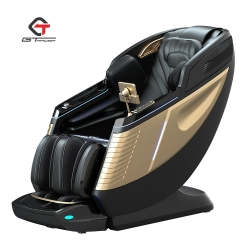 Массажное кресло GTRacer GT-L39S черное золото