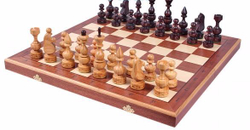 Шахматы "Дебют" деревянные складывающиеся u145