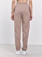 Брюки женские с начесом (кофейный)