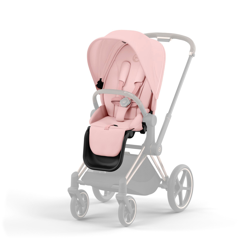 Коляска Cybex Priam IV 3 в 1 цвет Peach Pink на шасси Rosegold