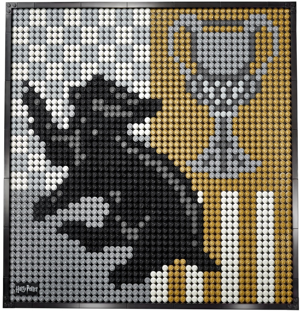 LEGO Art: Harry Potter Hogwarts Crests 31201 — Harry Potter Hogwarts Crest — Лего Арт Искусство