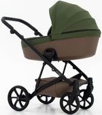 Детская коляска Tutis Viva 6 Plus Essential 3 в 1 с автокреслом Beno Beige 1612050 Pine