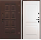 Купить Входная дверь Винтер цвет мокко ПВХ аляска