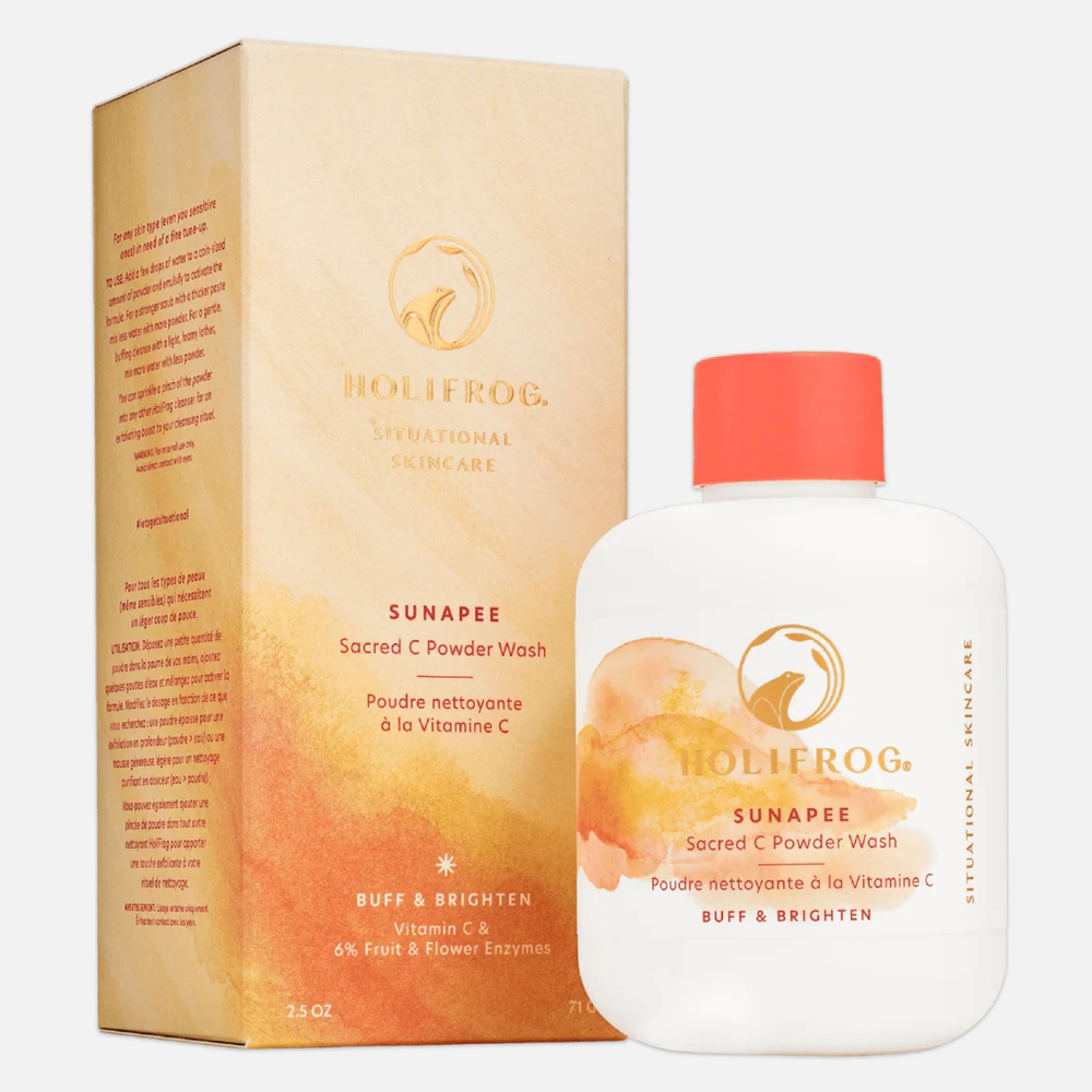 HOLIFROG Sunapee Sacred C Powder Wash Осветляющая пудра для умывания, 71 г