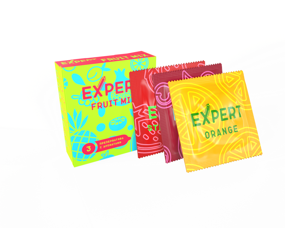 Презервативы Expert Fruit Mix 3 шт 9298ex