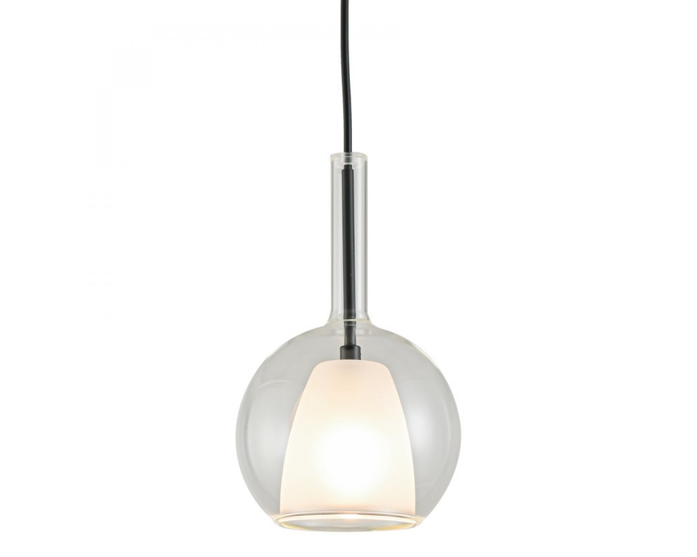 Подвесной светильник Newport NORA 7233/S mat.black clear, М0071766