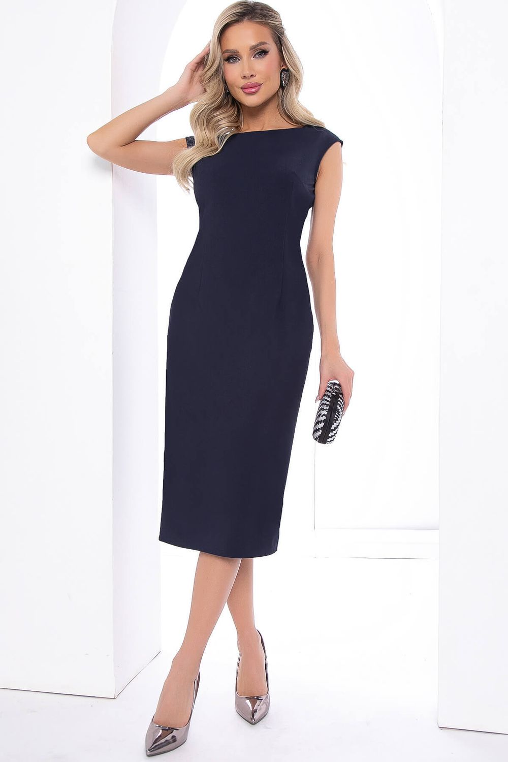 Платье Голливуд (темно-синее) П11950 LT Collection