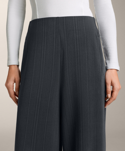 OYSHO Полосатые брюки с модалом, асфальтовый