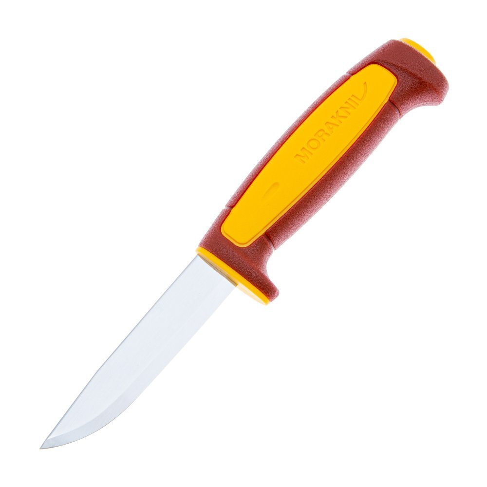 Нож Morakniv Basic 511 углеродистая сталь, Yellow/Dala Red