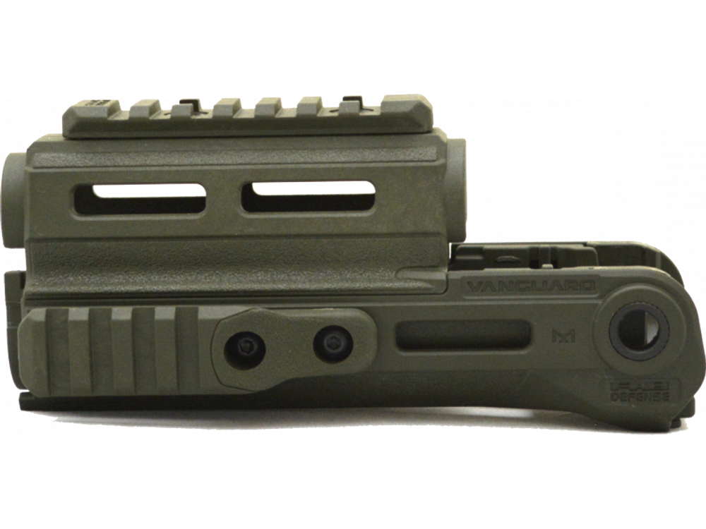 Цевье на AK-47, АKM, AK-74, Vanguard, зелёный, FAB Defense
