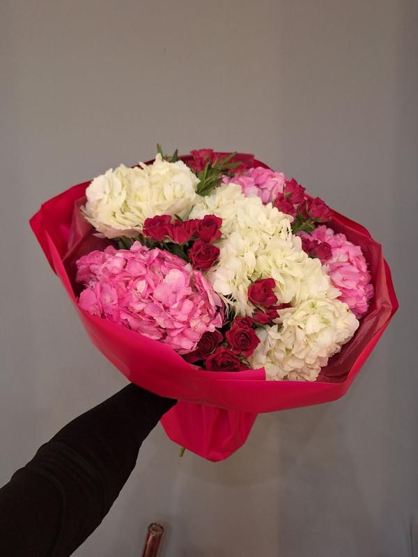 Букет "Малиновый чизкейк" Букет "Малиновый чизкейк"