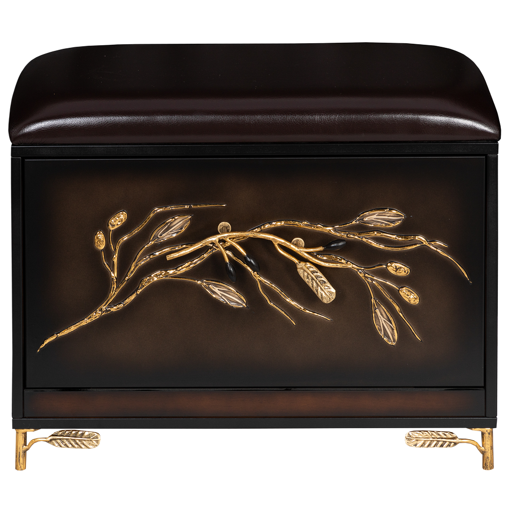 Банкетка Oliva Branch (Олива Бранч) Каштан Амбер