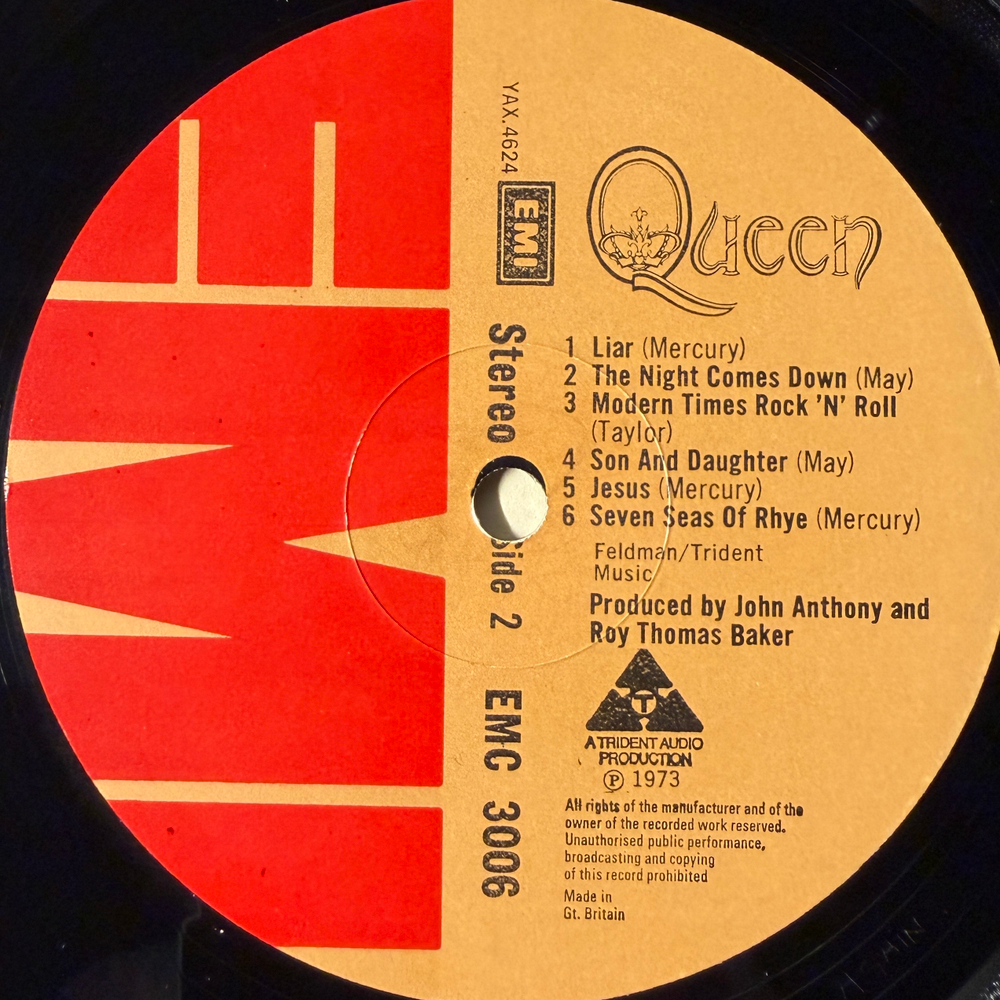 Queen ‎– Queen (Англия 1973г.)