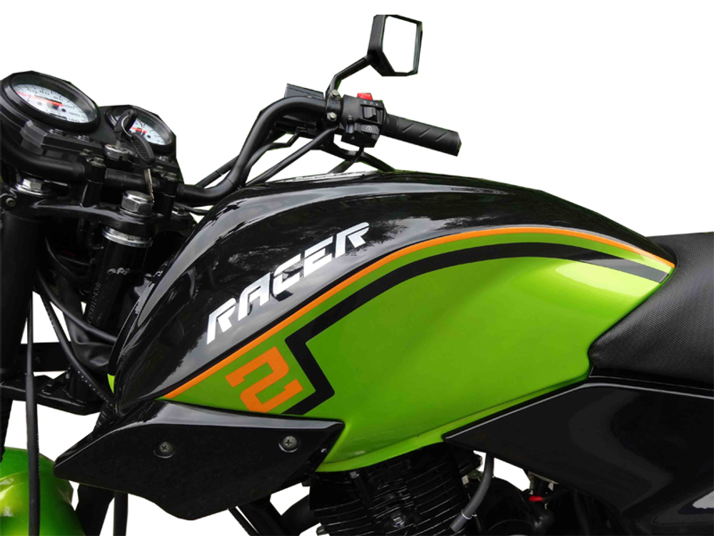 Мотоцикл Racer RC150-23 Tiger (зеленый)