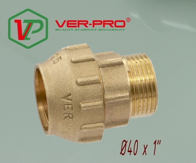 ПНД Муфта ЛАТУН Ф40 х 1Ш. ViEiR (40/4шт)