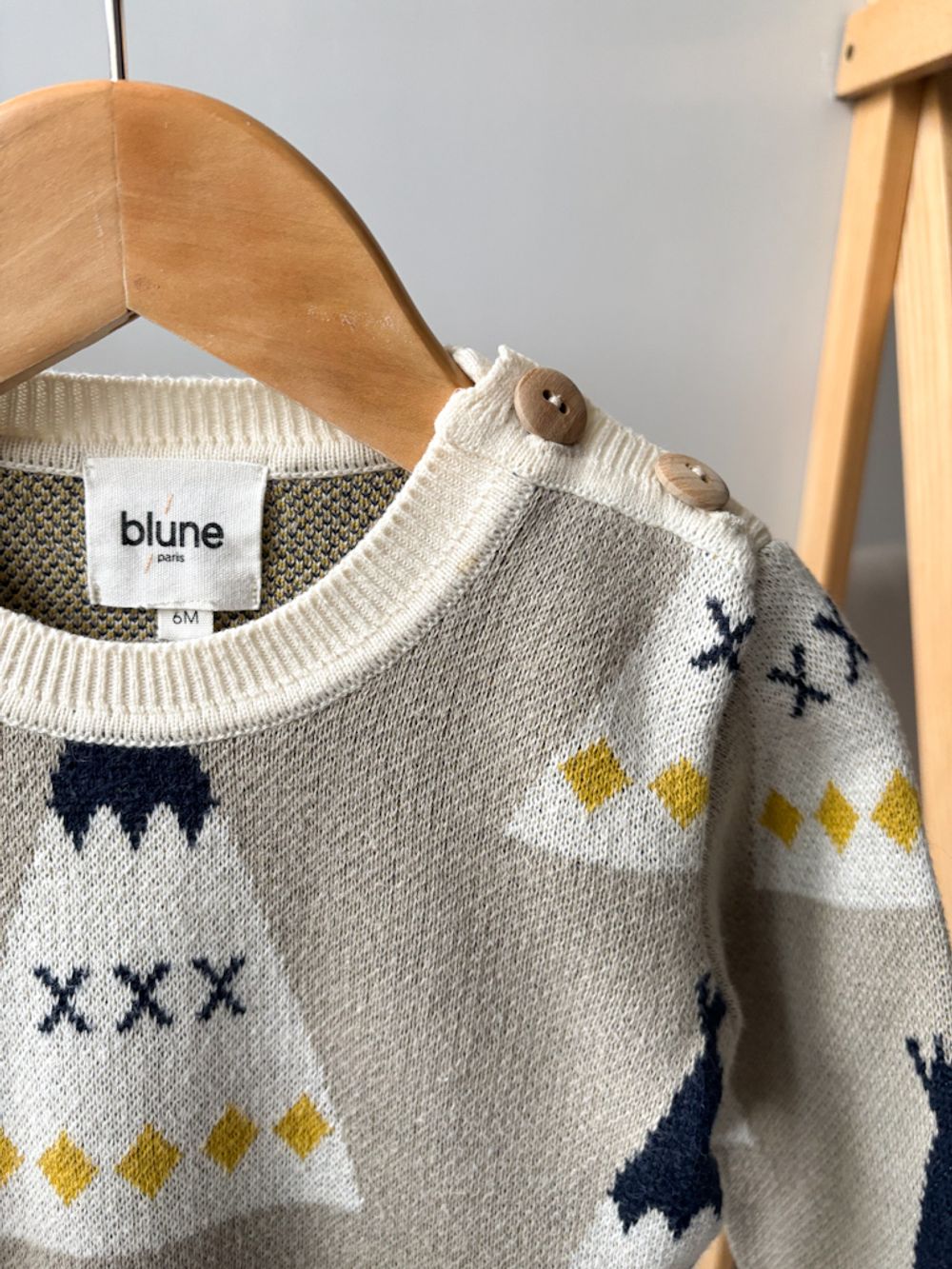 Хлопковый джемпер Blune, 74