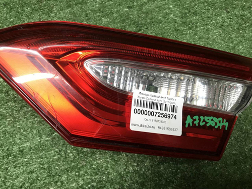Фонарь правый внут Toyota Camry xv70 17-нв галоген