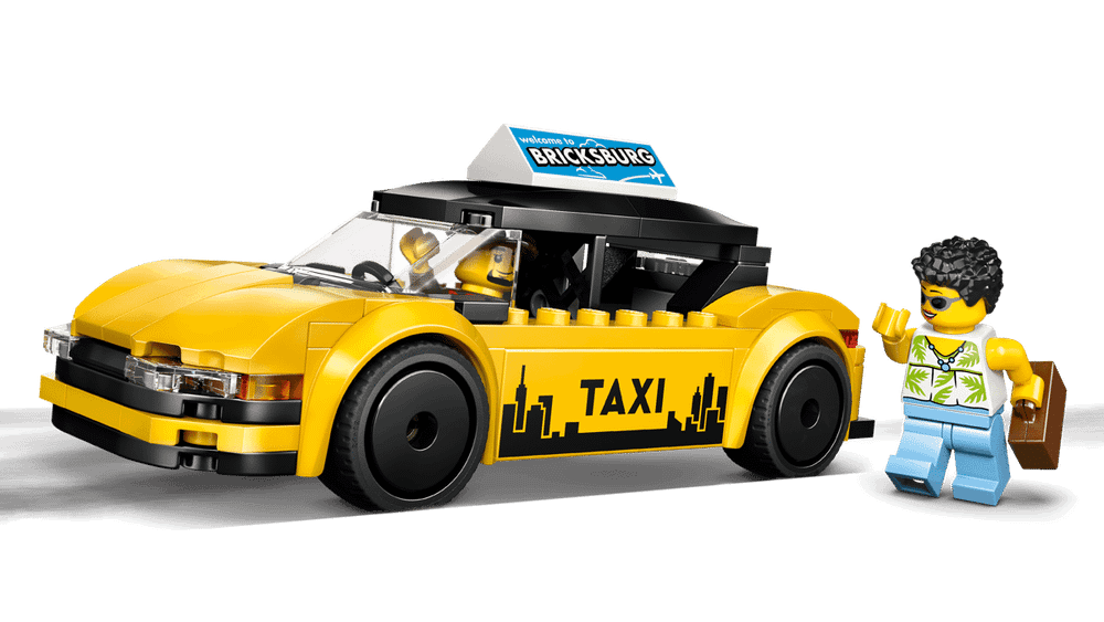 Конструктор LEGO City 60487 Yellow Taxi