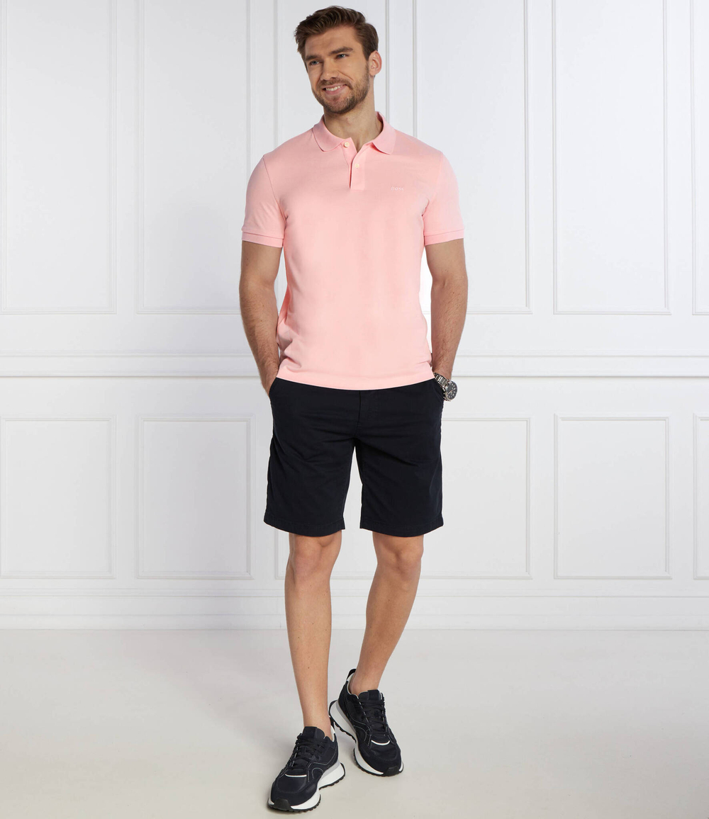 Поло Pallas BOSS BLACK - пудрово-розовый(50468301)
