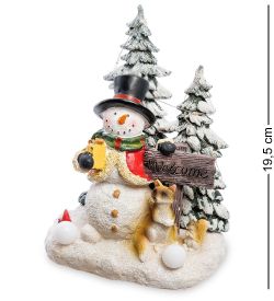 XM-706/2 Музыкальная новогодняя миниатюра с подсветкой