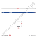 ЗУБР ПРО-М, 2000 мм, усиленный магнитный уровень, Профессионал (34589-200)