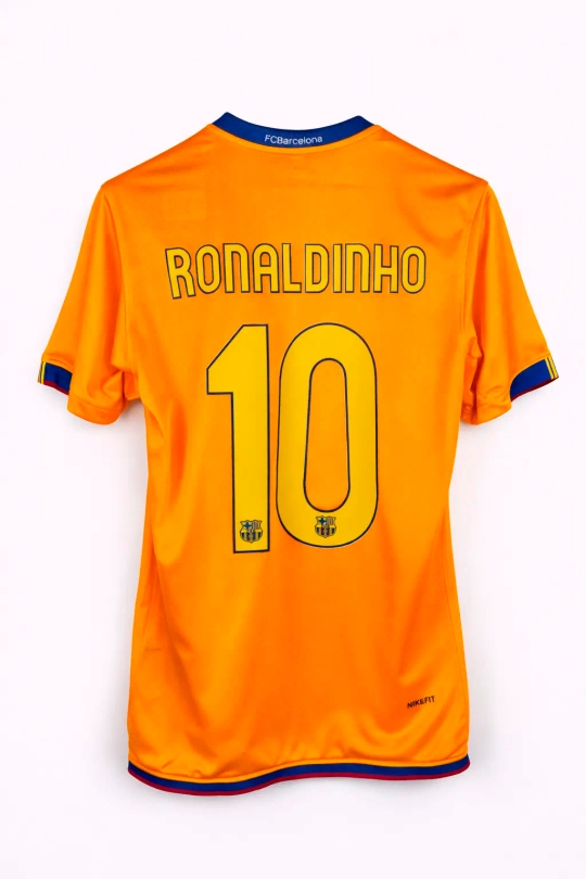 Футболка футбольная Барселона 2006/2007 Роналдиньо 10