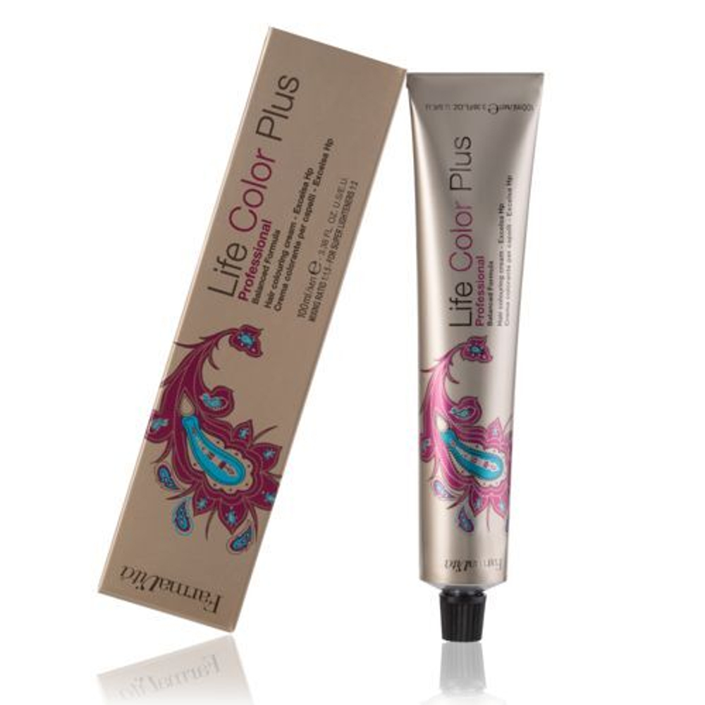 10.1 платиновый блондин пепельный крем-краска Life Color Plus/Farmavita 100 мл.