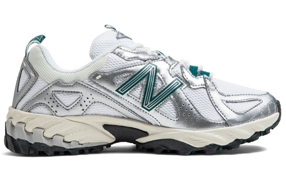 New Balance 610T "urbancore" Low top Outdoor Shoes Unisex Silver White Outdoor Set