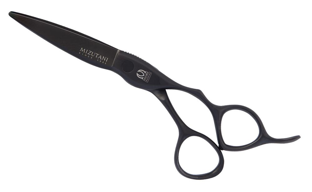Ножницы прямые Mizutani BLACK-SMITH FIT PUFF BL, 7.0˝
