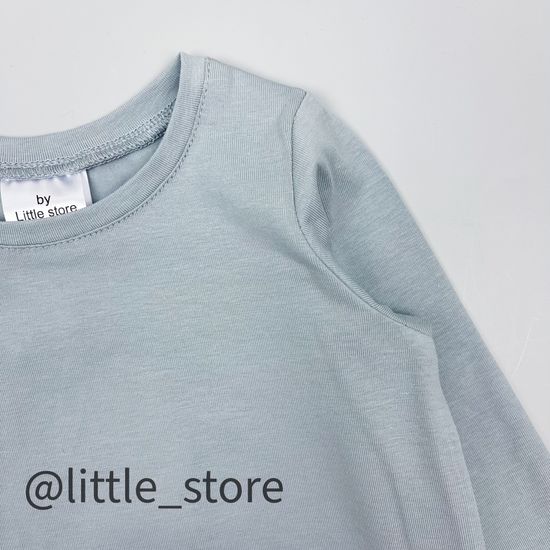 Лонгслив хлопковый "New one" Айсберг