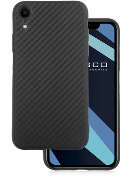 Чехол ROSCO для Apple iPhone XR оптом (арт. IPXR-CARBONE-BLACK)