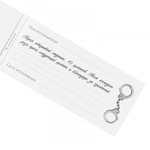 Чековая книжка "Накажи меня", 18+