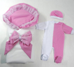 Комплект на выписку "Наследник".р 56-62. ОДН-100 (Ириска)