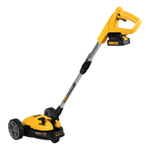 Портативная аккумуляторная газонокосилка CLM-22, Li-ion, 20В, 220 мм // Denzel