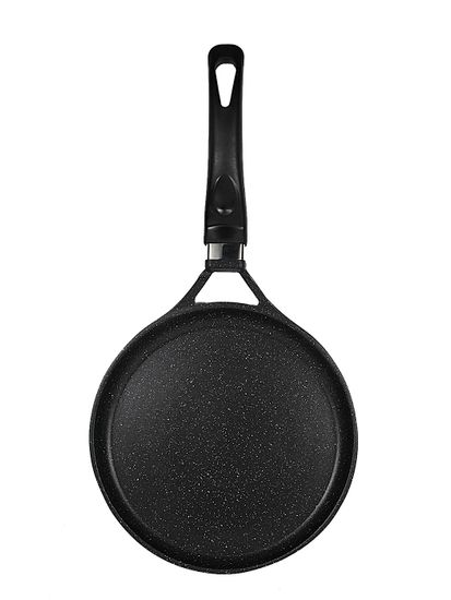 Сковорода блинная 24 см. из литого алюминия Kamille КМ-4475 с мраморным покрытием