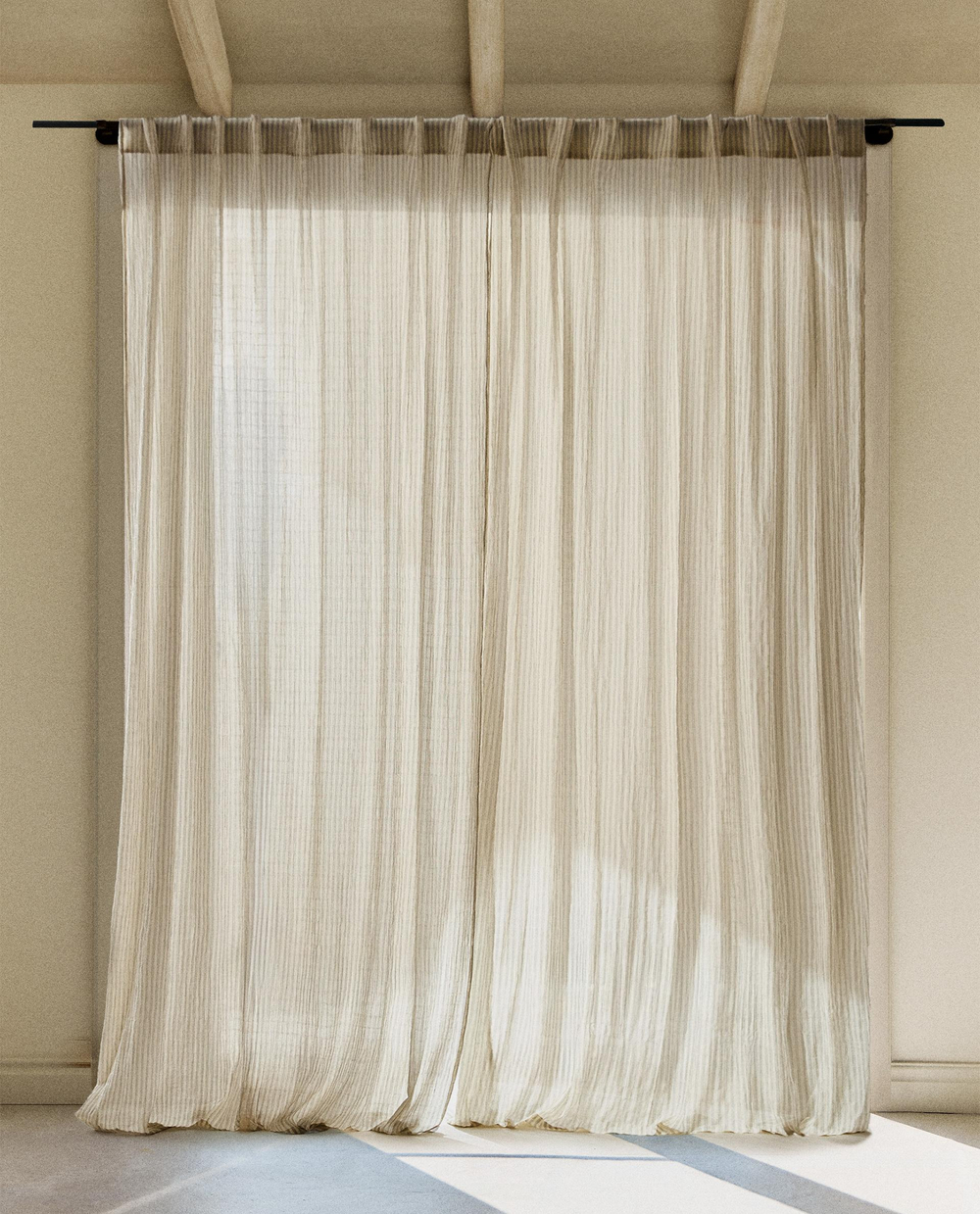 Штора Zara Home, 140х270 см, хлопок, 6607/032