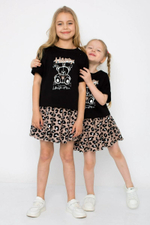 Костюм "Самара-7" с шелкографией, чёрный, р.116, (Ивашка)