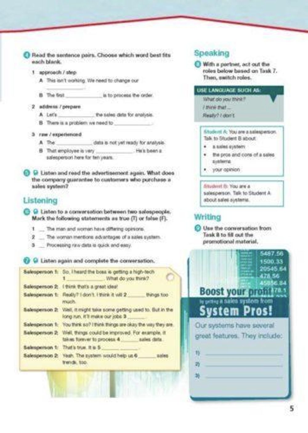 Sales and Marketing (Esp). Student's Book. Учебник
