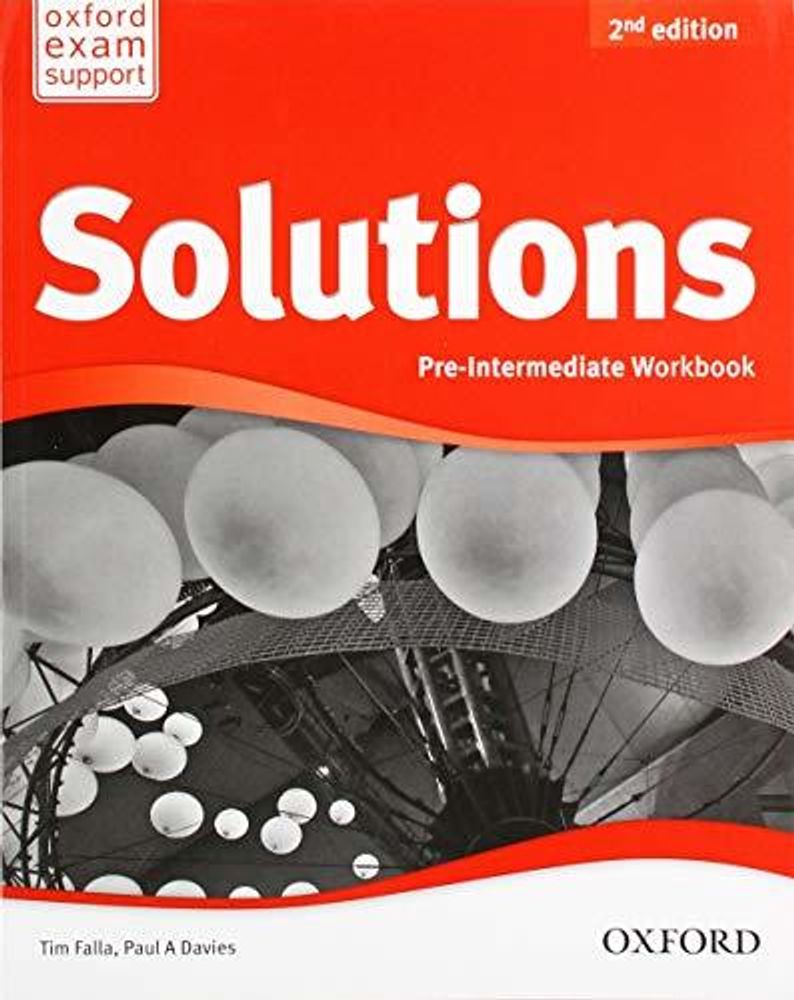 SOLUTIONS 2ED PRE-INT WB